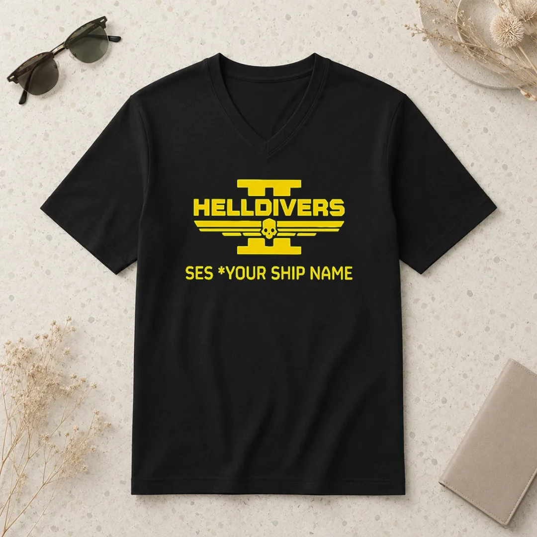 nice-helldivers-ii-see-you-ship-name-shooting-game-v-neck-shirt-2 Nice Helldivers II See You Ship Name Shooting Game V-Neck Shirt