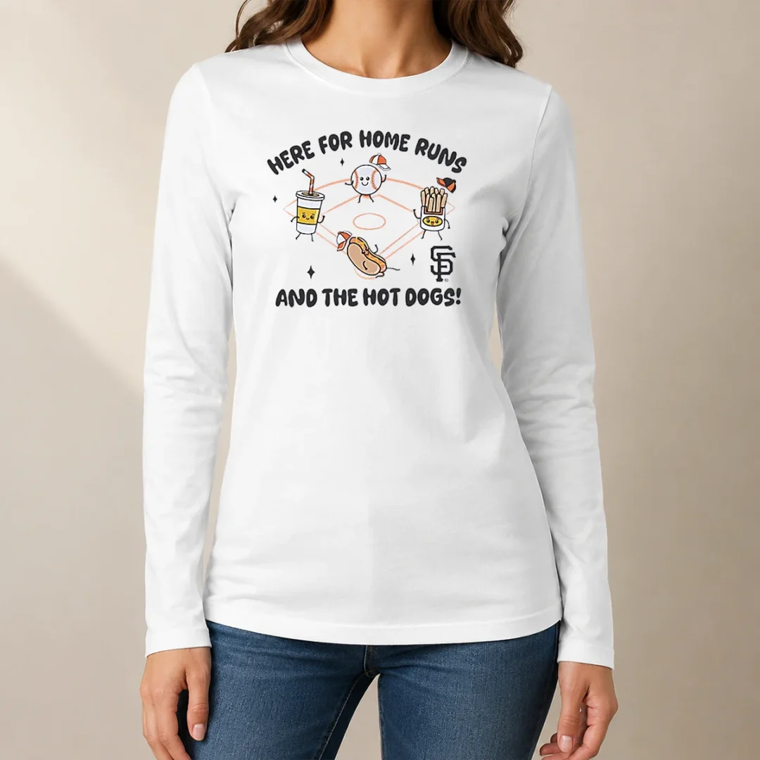 nice-here-for-home-runs-and-the-hot-dogs-san-francisco-giants-long-sleeve-shirt Nice Here For Home Runs And The Hot Dogs San Francisco Giants Long Sleeve Shirt