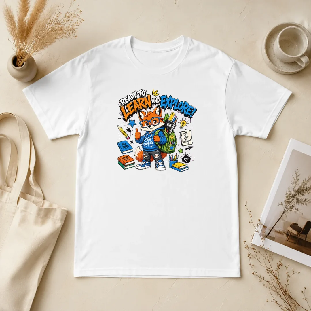 Nice Hot Back To School Fashion Fox t shirt Nice Hot Back To School Fashion Fox