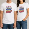 Nice Hot Back To School Typography With Cheeky Slogan t shirt in classic fit, displayed on white background