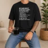 Nice Hot Hitler Didn'T Start With Camps Political t shirt in black, featuring bold white text on front