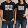 Nice Hot Odyssey This Odyssey That You Odyssey These Titties t shirt in classic fit, short sleeve, black cotton fabric