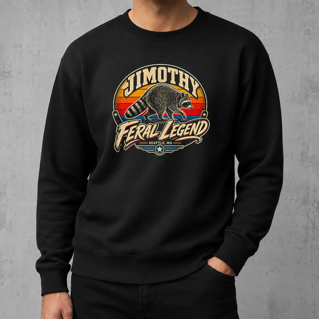 nice-jimothy-raccoon-seattle-feral-legend-sweater-1 Nice Jimothy Raccoon Seattle Feral Legend Sweater