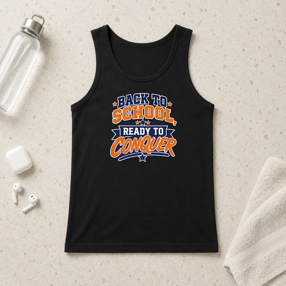 nice-official-back-to-school-ready-to-conquer-vector-for-students-tank-top Nice Official Back To School Ready To Conquer Vector For Students Tank Top