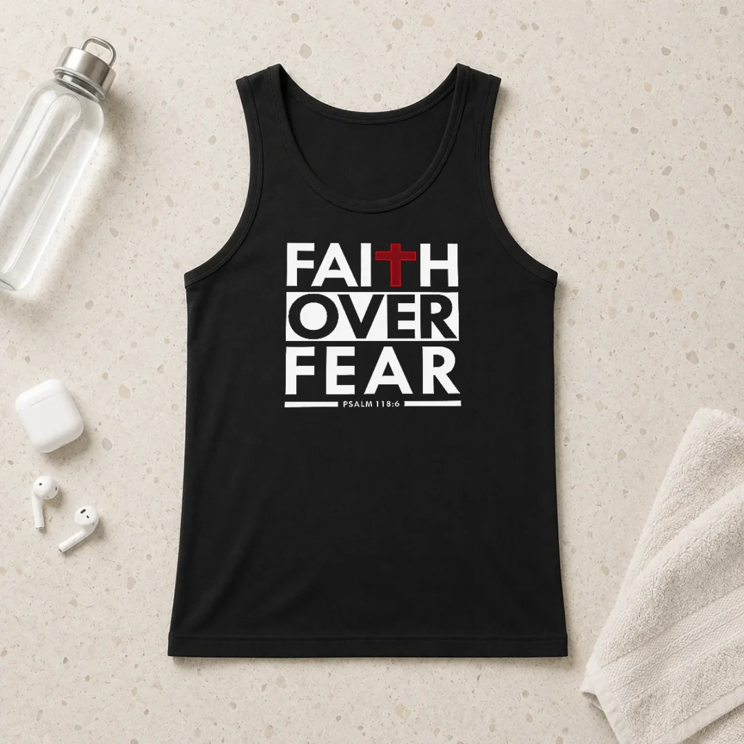 nice-official-faith-over-fear-tank-top Nice Official Faith Over Fear Tank Top