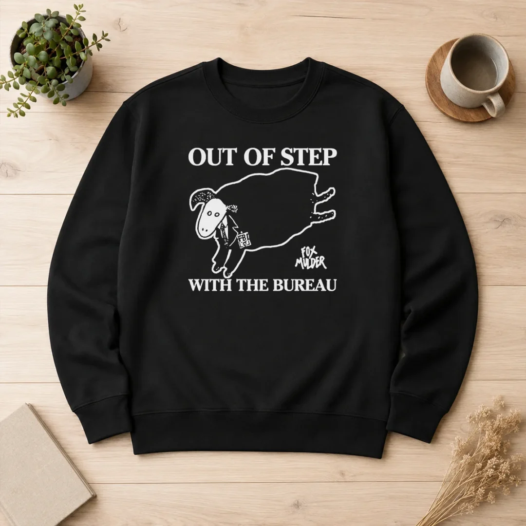 nice-official-fox-mulder-out-of-step-with-the-bureau-sweater Nice Official Fox Mulder Out Of Step With The Bureau Sweater