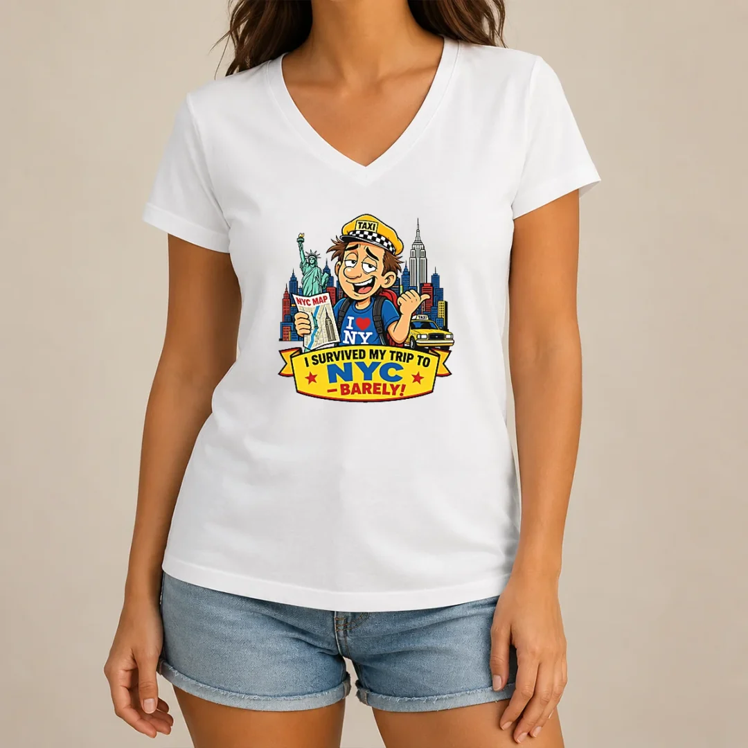 nice-official-nyc-trip-survivor-vector-slogan-v-neck-shirt-2 Nice Official NYC Trip Survivor Vector Slogan V-Neck Shirt