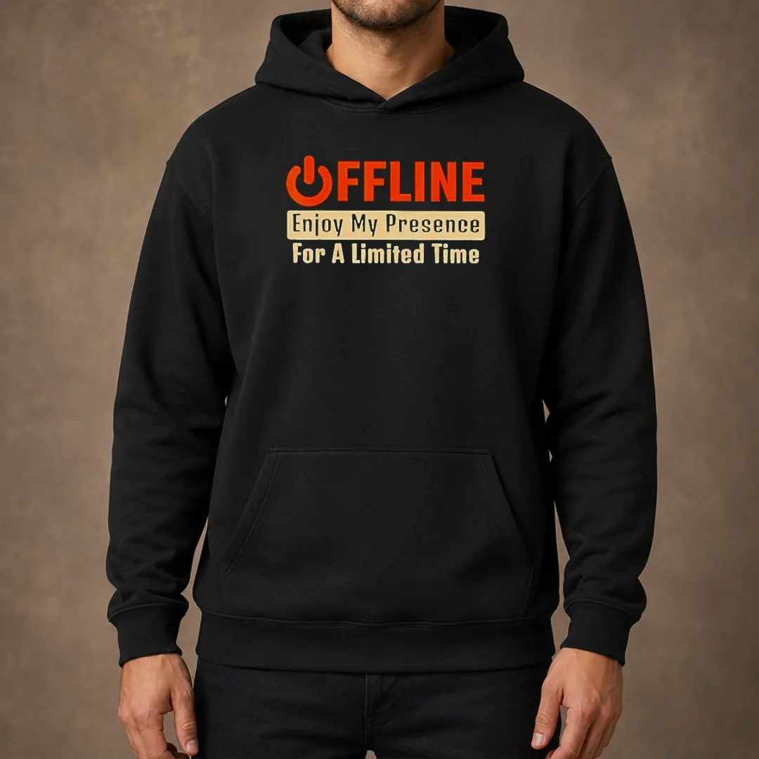 nice-offline-enjoy-my-presence-for-limited-a-time-hoodie Nice Offline Enjoy My Presence For Limited A Time Hoodie