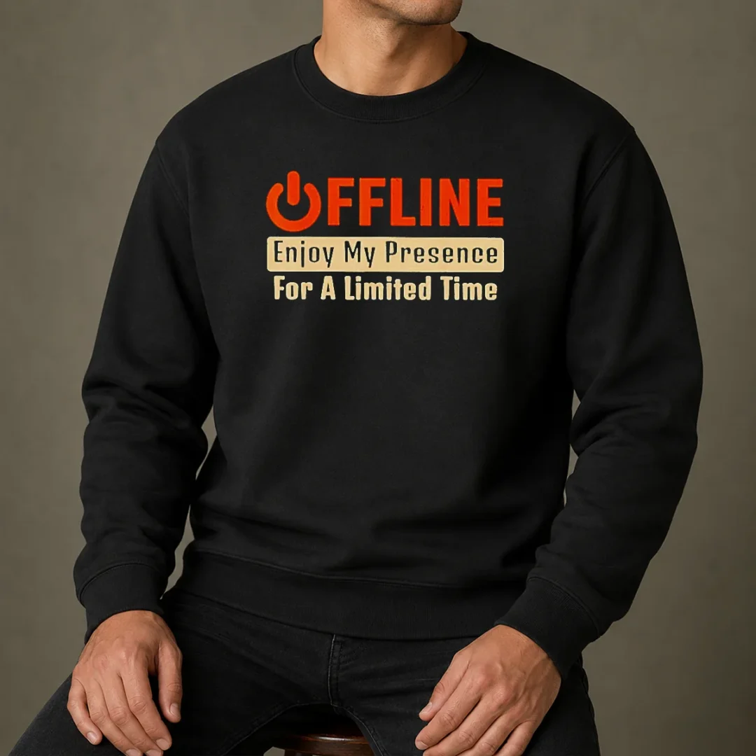 nice-offline-enjoy-my-presence-for-limited-a-time-sweater Nice Offline Enjoy My Presence For Limited A Time Sweater