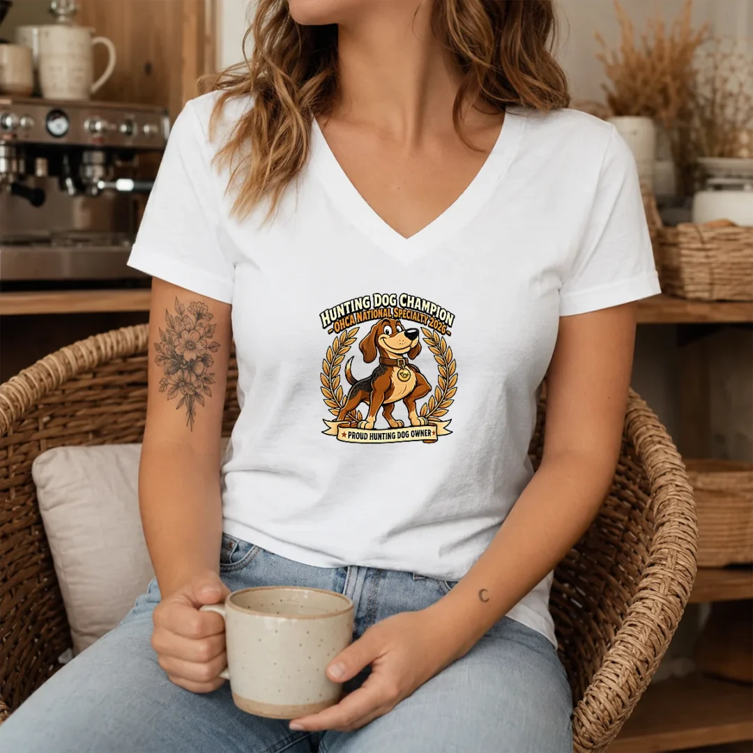 nice-ohca-national-specialty-hunting-dog-pride-cartoon-v-neck-shirt Nice OHCA National Specialty Hunting Dog Pride Cartoon Shirt - Image 8