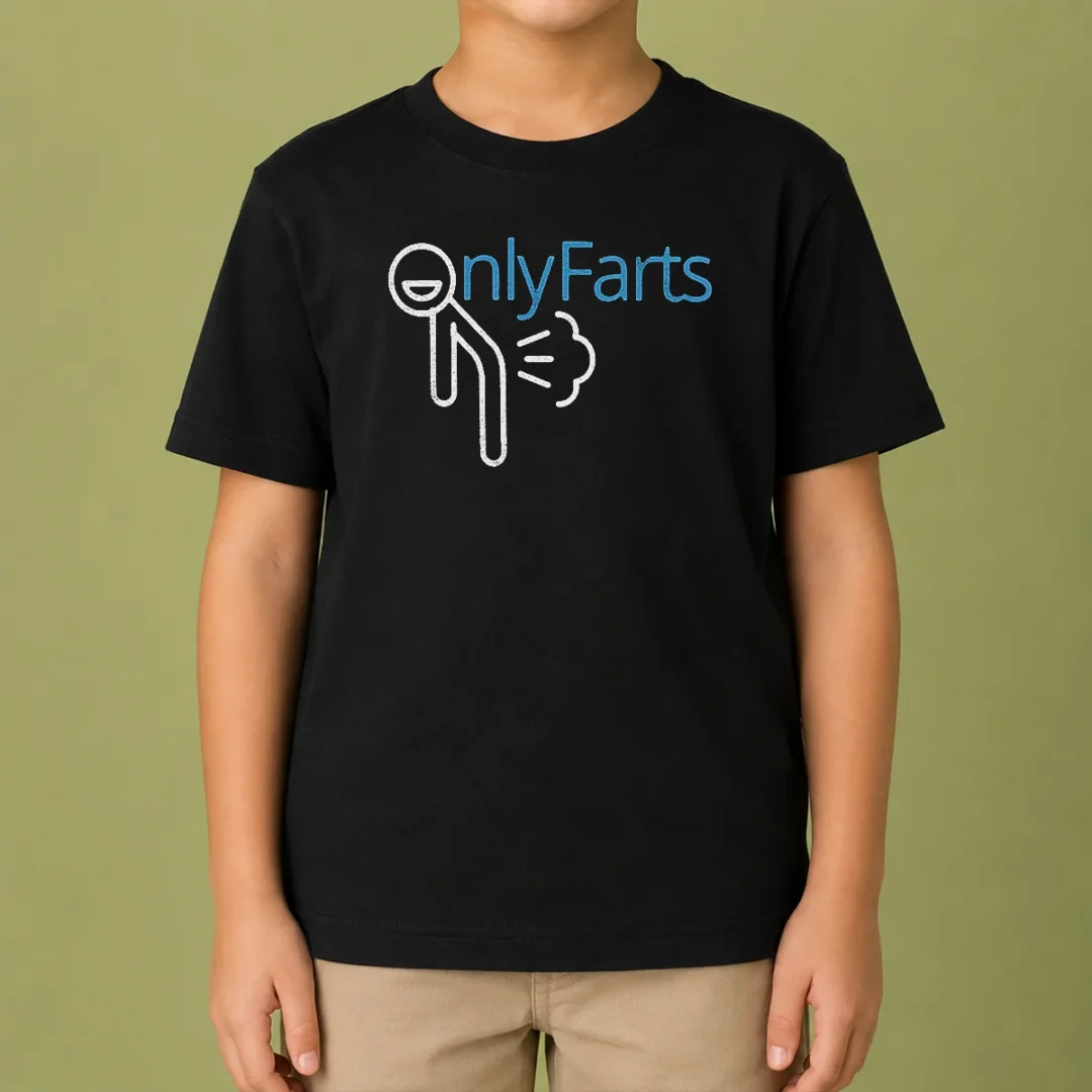 nice-onlyfarts-onlyfan-logo-kids-t-shirt Nice Onlyfarts Onlyfan Logo Kids T-Shirt