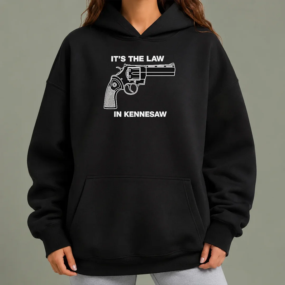 nice-original-it-s-the-law-in-kennesaw-gun-revolver-hoodie Nice Original It'S The Law In Kennesaw Gun Revolver Hoodie