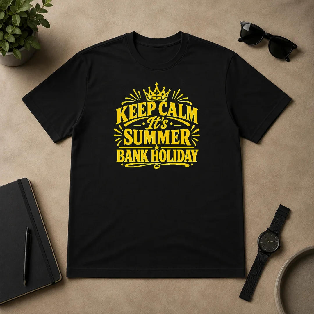 Nice Original Summer Bank Holiday Keep Calm Line Art t shirt Nice Original Summer Bank Holiday Keep Calm Line Art