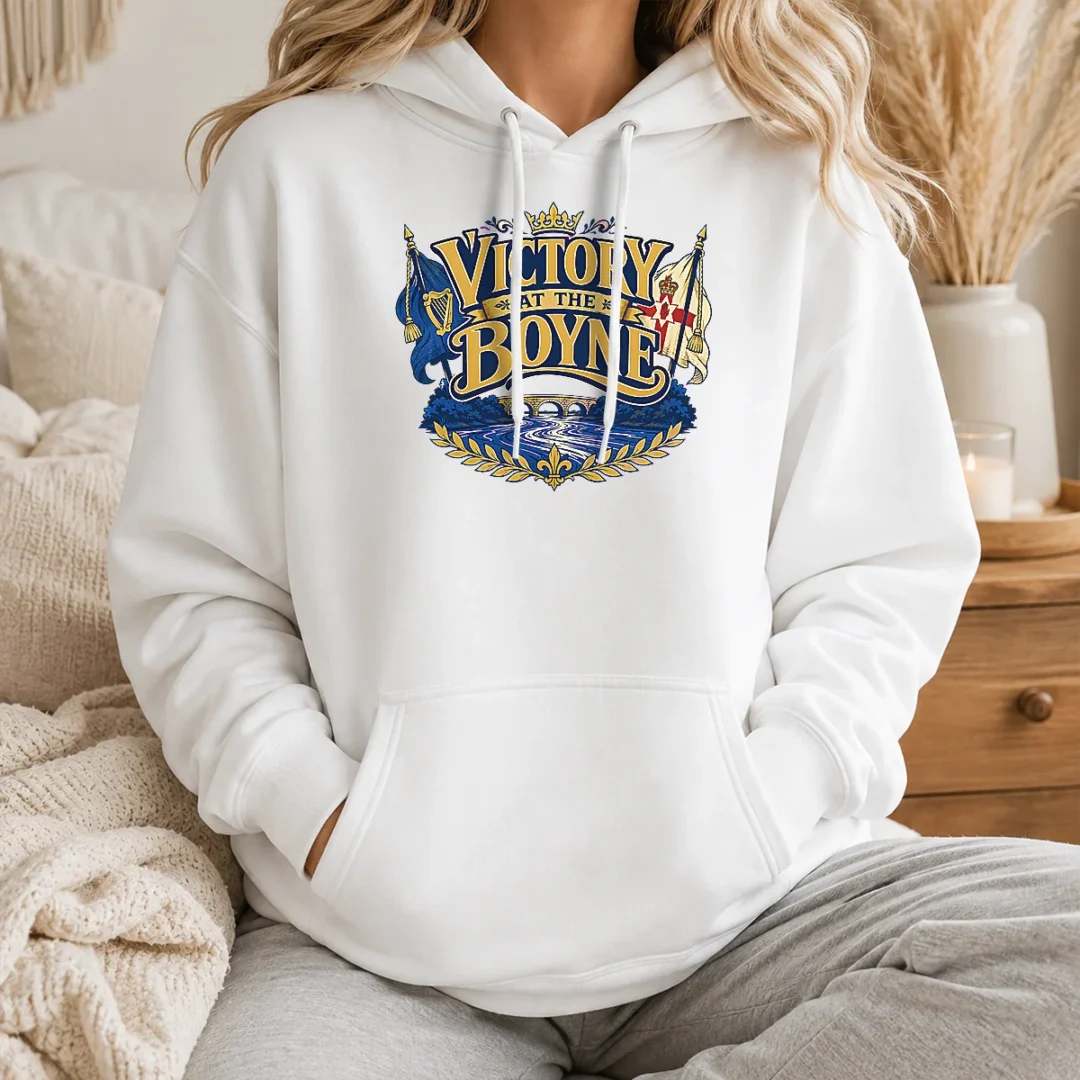 Nice Original Victory At The Boyne Historical Pride Vector Hoodie Nice Original Victory At The Boyne Historical Pride Vector Hoodie