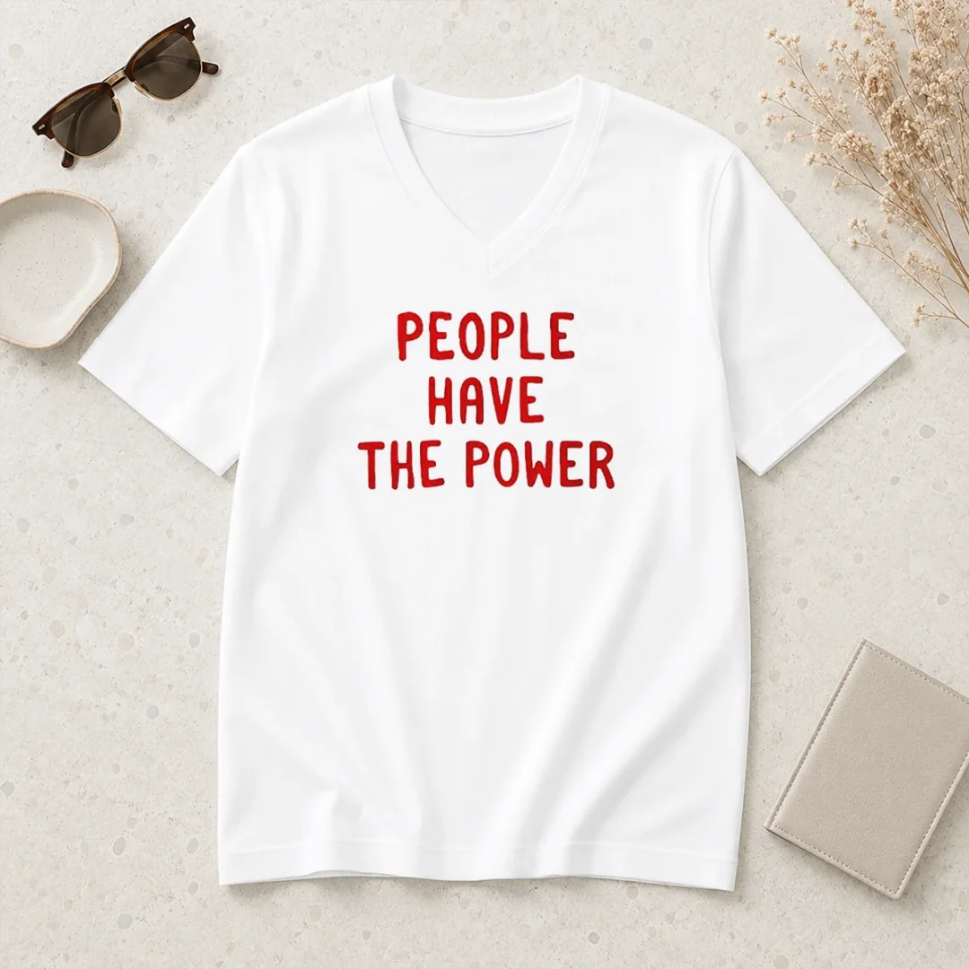 nice-people-have-the-power-patti-smith-song-lyrics-protest-movement-v-neck-shirt Nice People Have The Power Patti Smith Song Lyrics Protest Movement V-Neck Shirt