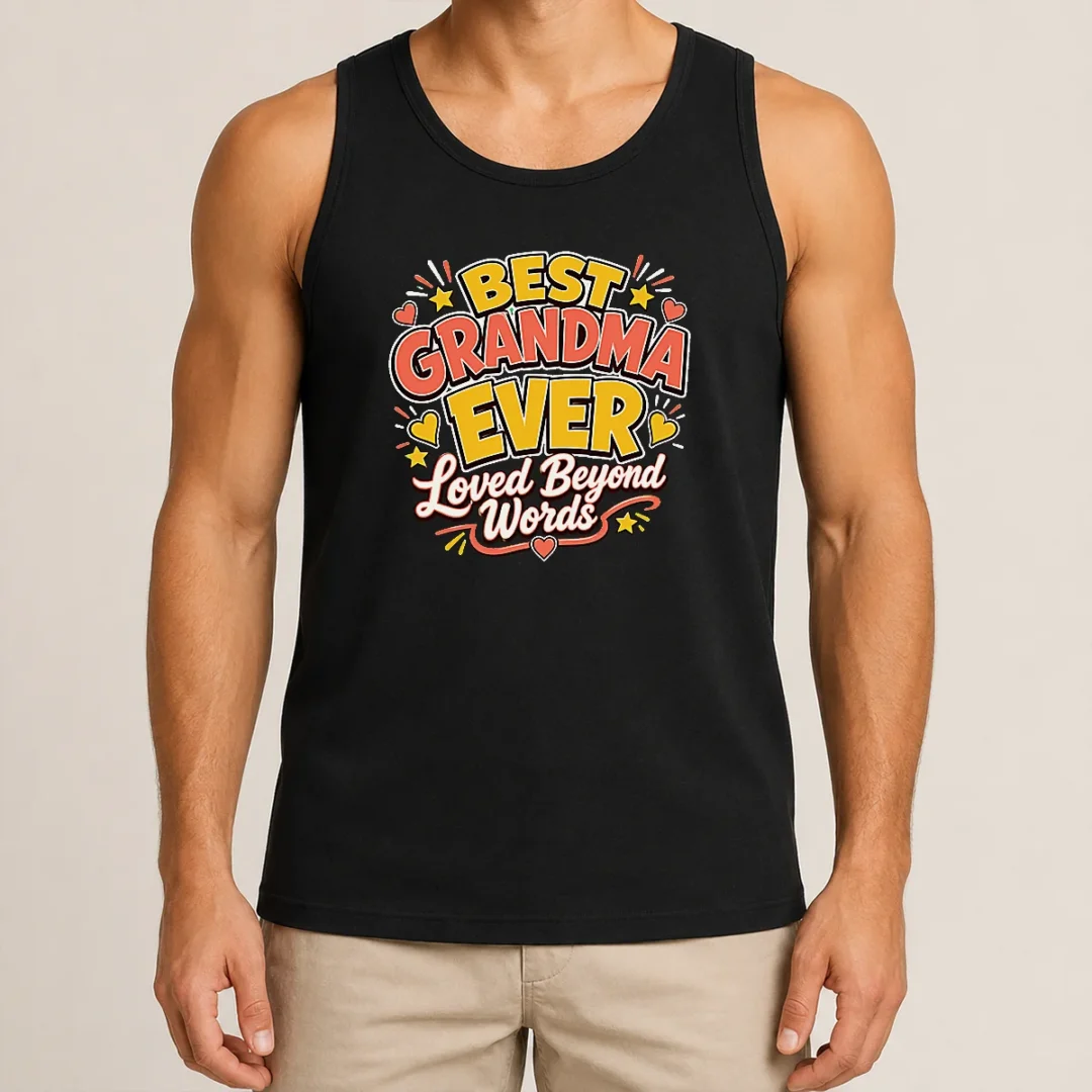 Nice Premium Grandparents Day Best Grandma Ever Cartoon Tank Top Nice Premium Grandparents Day Best Grandma Ever Cartoon Tank Top
