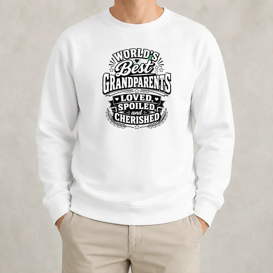 nice-premium-grandparents-day-proud-silhouette-tee-for-loved-grandparents-sweater Nice Premium Grandparents Day Proud Silhouette Tee For Loved Grandparents Sweater