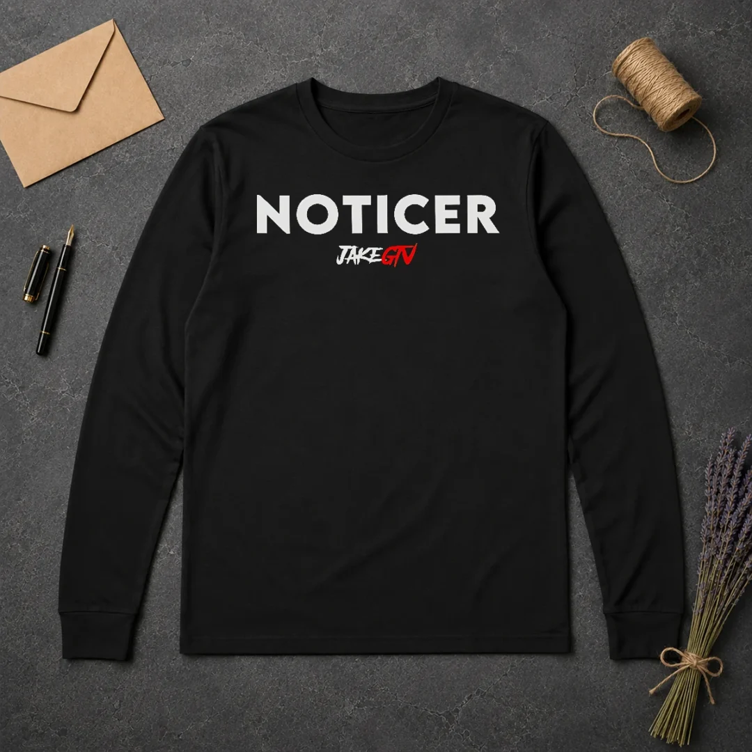 Nice Premium Noticer Jakegtv Content Creator Youtube Long Sleeve Shirt Nice Premium Noticer Jakegtv Content Creator Youtube Long Sleeve Shirt