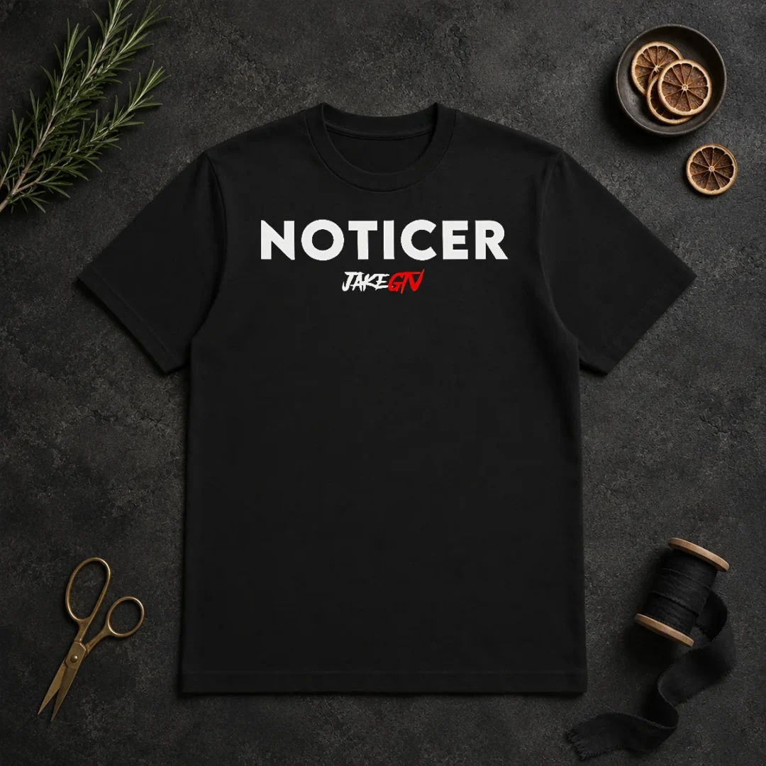 Nice Premium Noticer Jakegtv Content Creator Youtube t shirt Nice Premium Noticer Jakegtv Content Creator Youtube