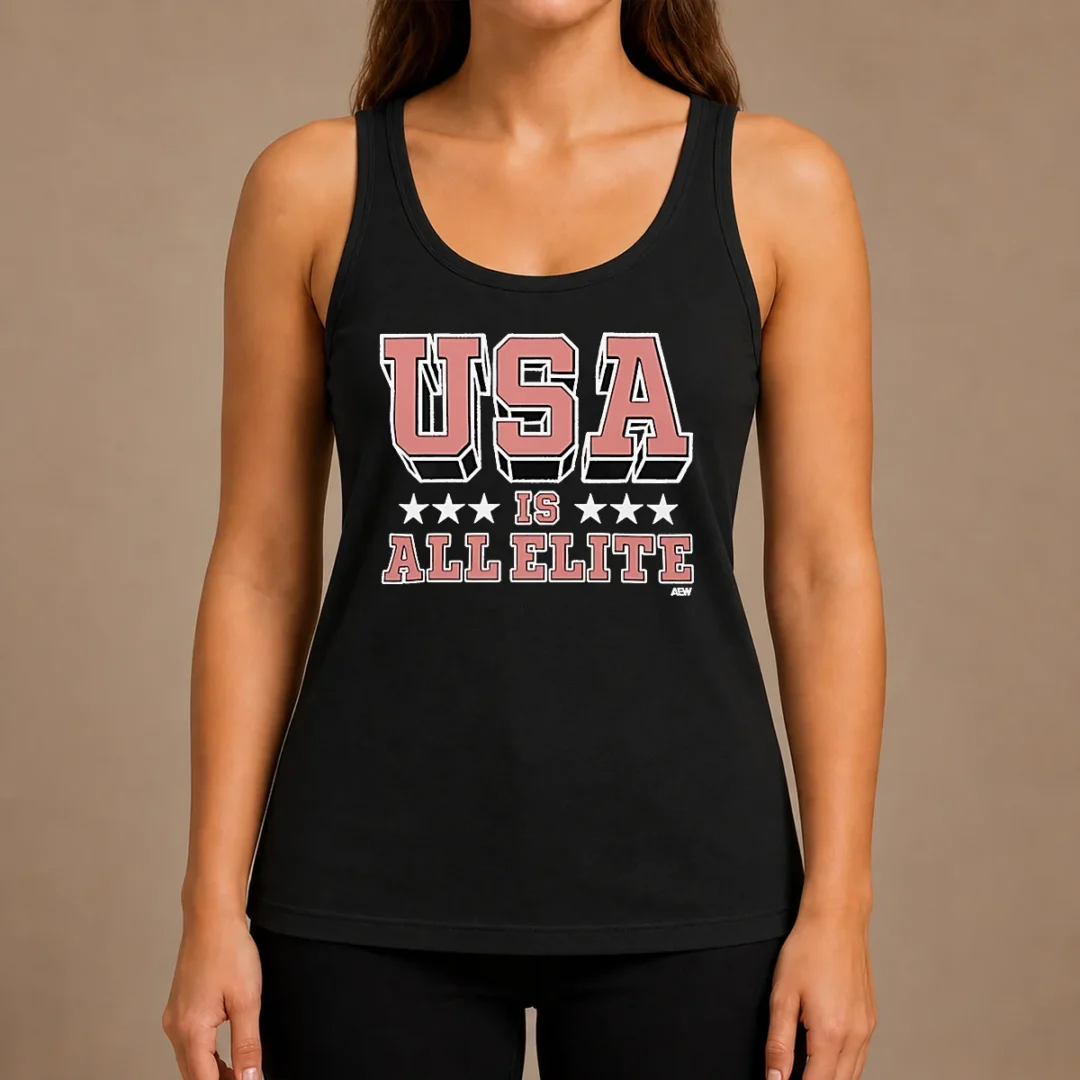 nice-premium-usa-is-all-elite-aew-wrestling-promotional-logo-tank-top Nice Premium USA Is All Elite AEW Wrestling Promotional Logo Tank Top