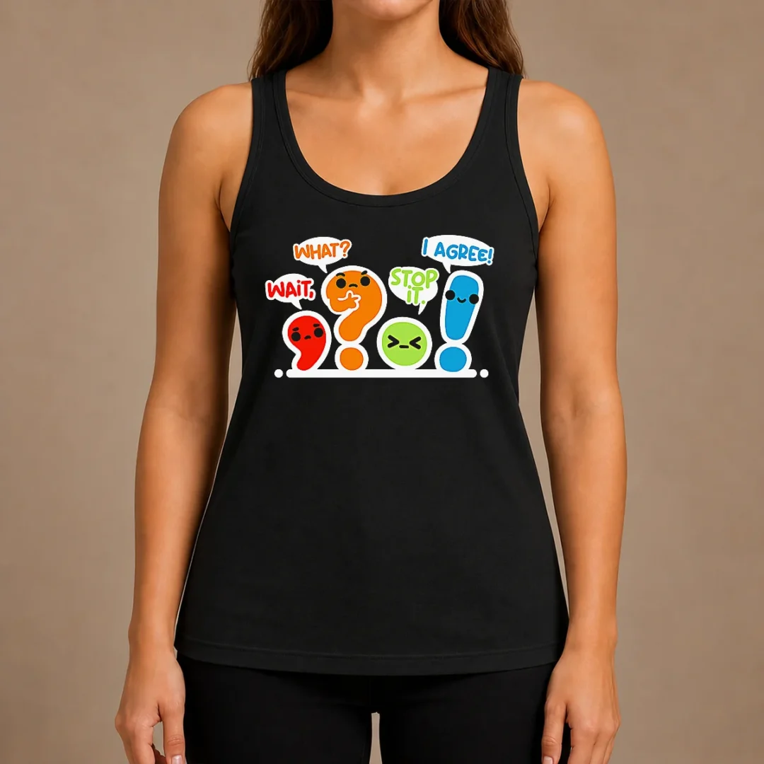 nice-pretty-punctuation-squad-tank-top Nice Pretty Punctuation Squad Tank Top
