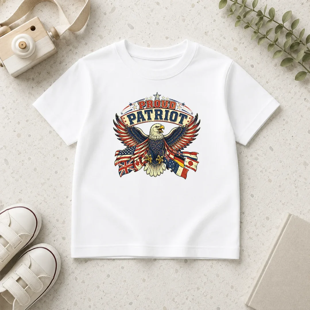 nice-proud-patriot-vintage-shirt-with-soaring-eagle-2-kids-t-shirt Nice Proud Patriot Vintage Shirt With Soaring Eagle 2 Kids T-Shirt