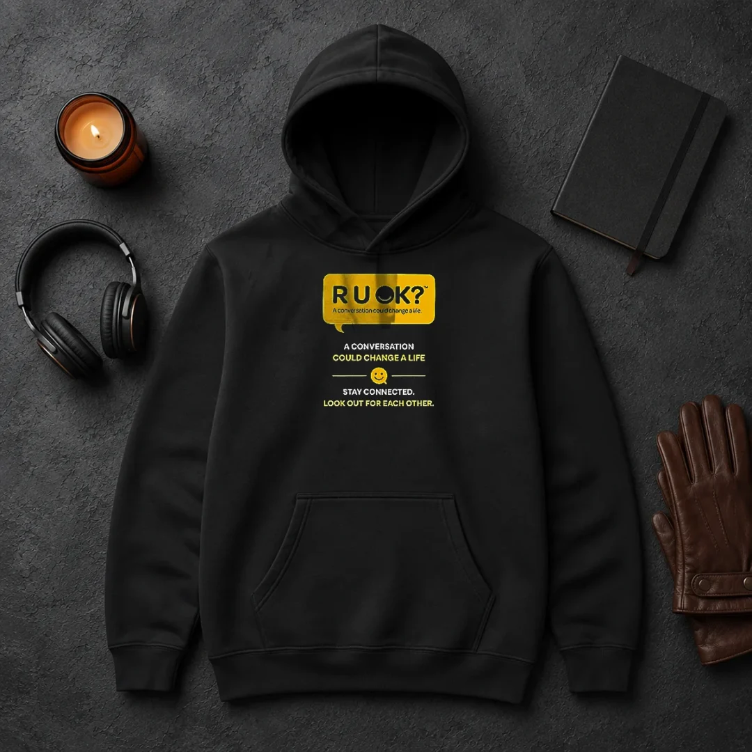 Nice R U OK Conversation Could Change A Life Hoodie Nice R U OK Conversation Could Change A Life Hoodie