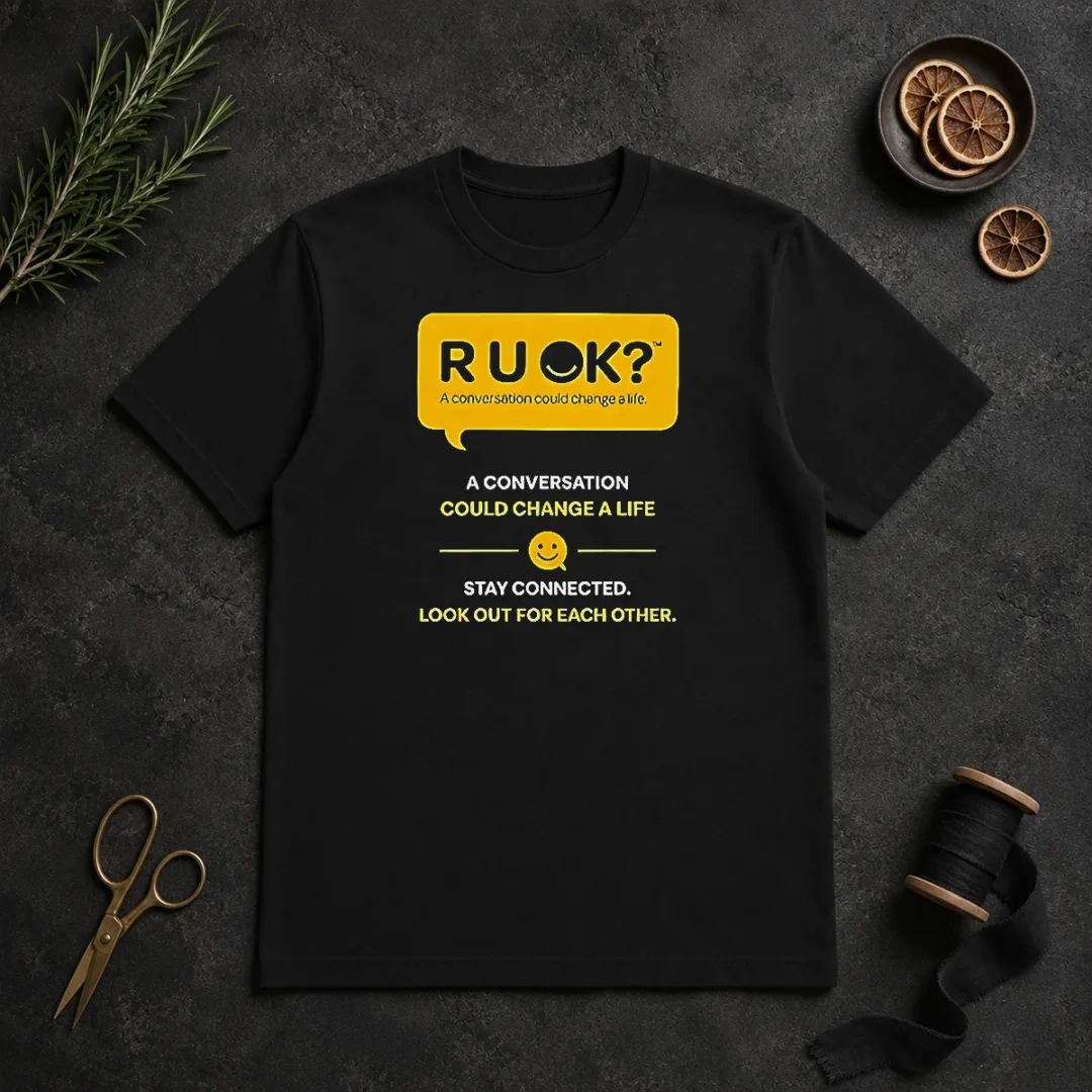 Nice R U OK Conversation Could Change A Life t shirt Nice R U OK Conversation Could Change A Life