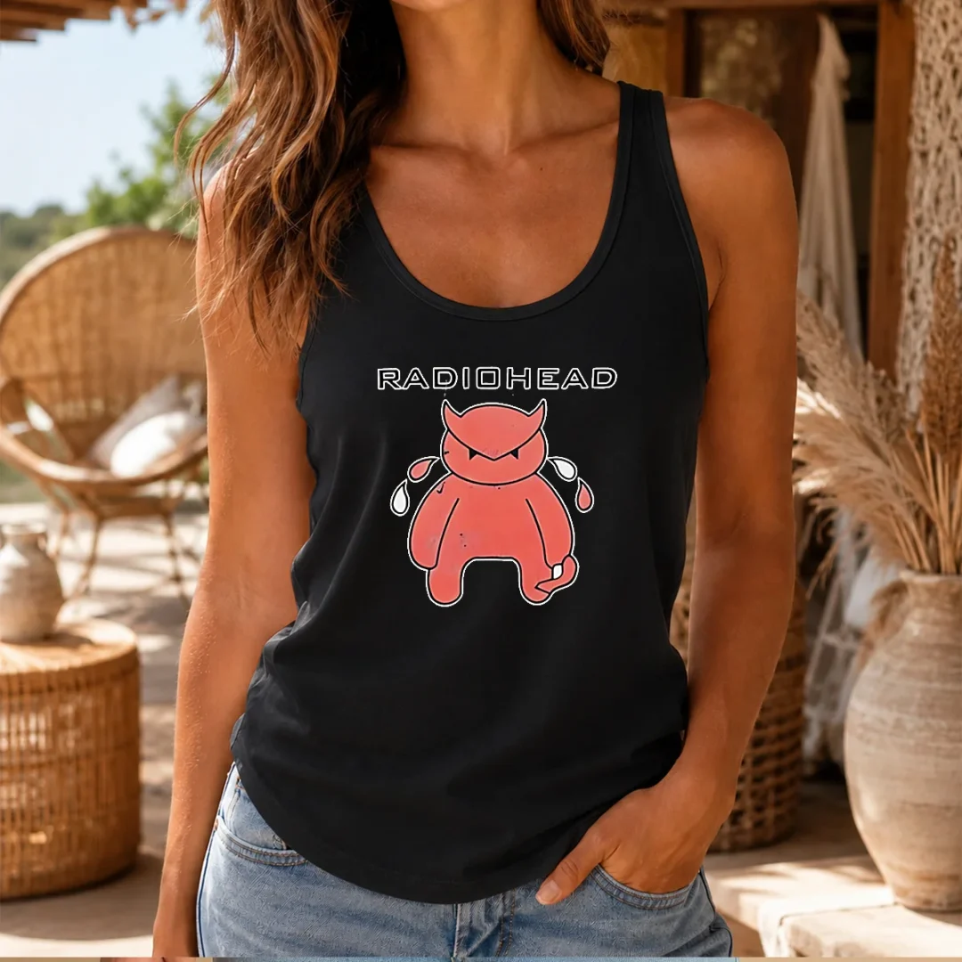 nice-radiohead-distressed-crying-devil-character-tank-top-1 Nice Radiohead Distressed Crying Devil Character Tank Top