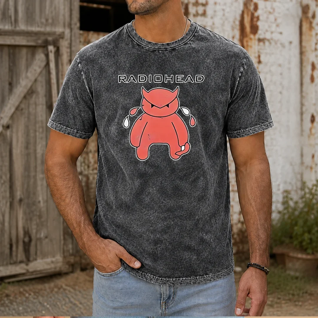 nice-radiohead-distressed-crying-devil-character-washed-t-shirt-1 Nice Radiohead Distressed Crying Devil Character Washed T-Shirt