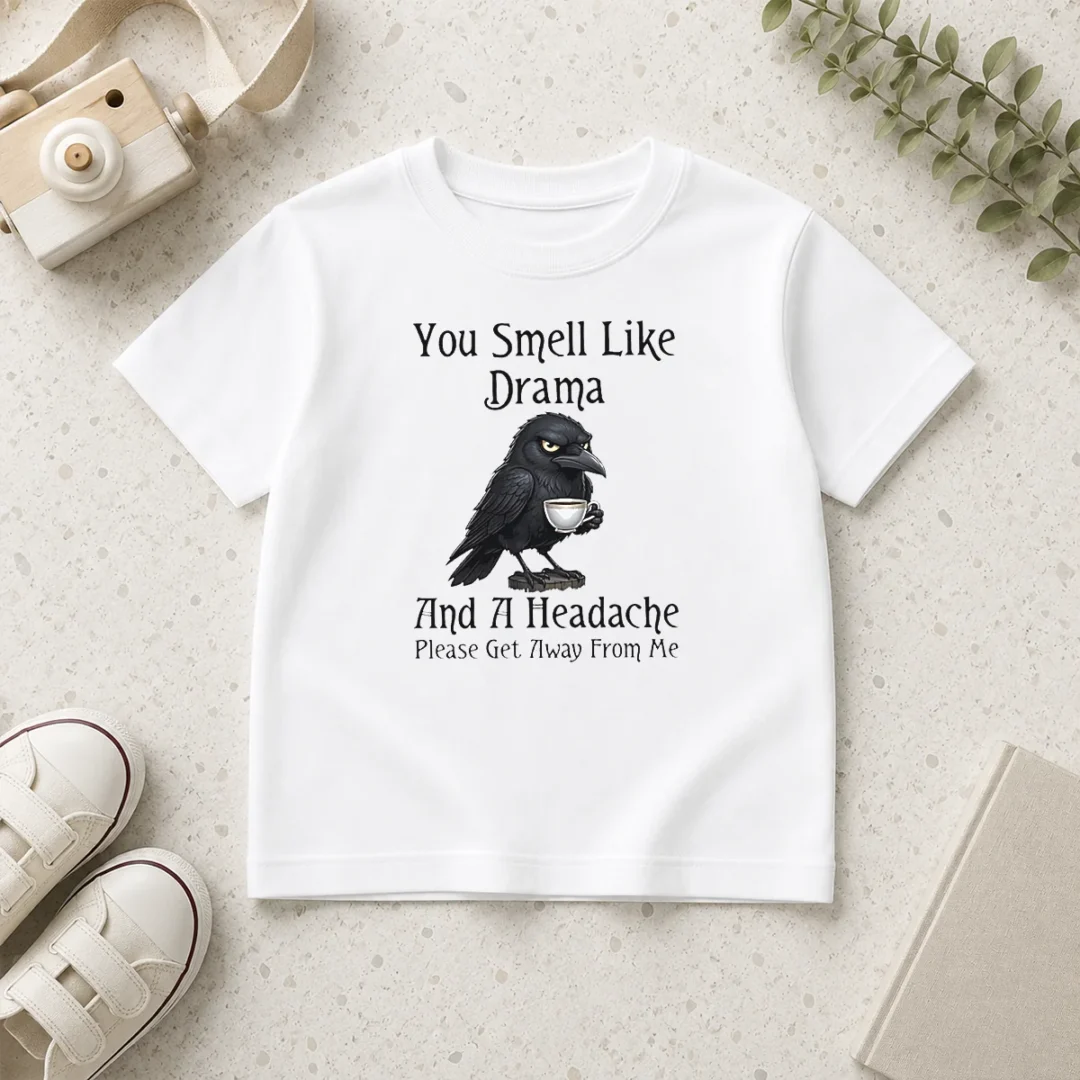 nice-sarcastic-bird-lovers-you-smell-like-drama-and-a-headache-get-away-from-me-kids-t-shirt Nice Sarcastic Bird Lovers You Smell Like Drama And A Headache Get Away From Me Kids T-Shirt