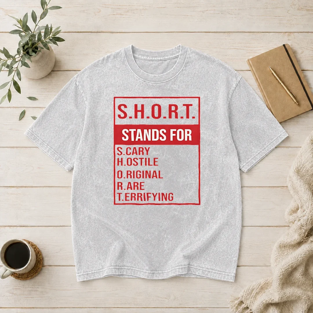 nice-short-stands-for-scary-hostile-original-rare-terrifying-washed-t-shirt Nice Short Stands For Scary Hostile Original Rare Terrifying Washed T-Shirt