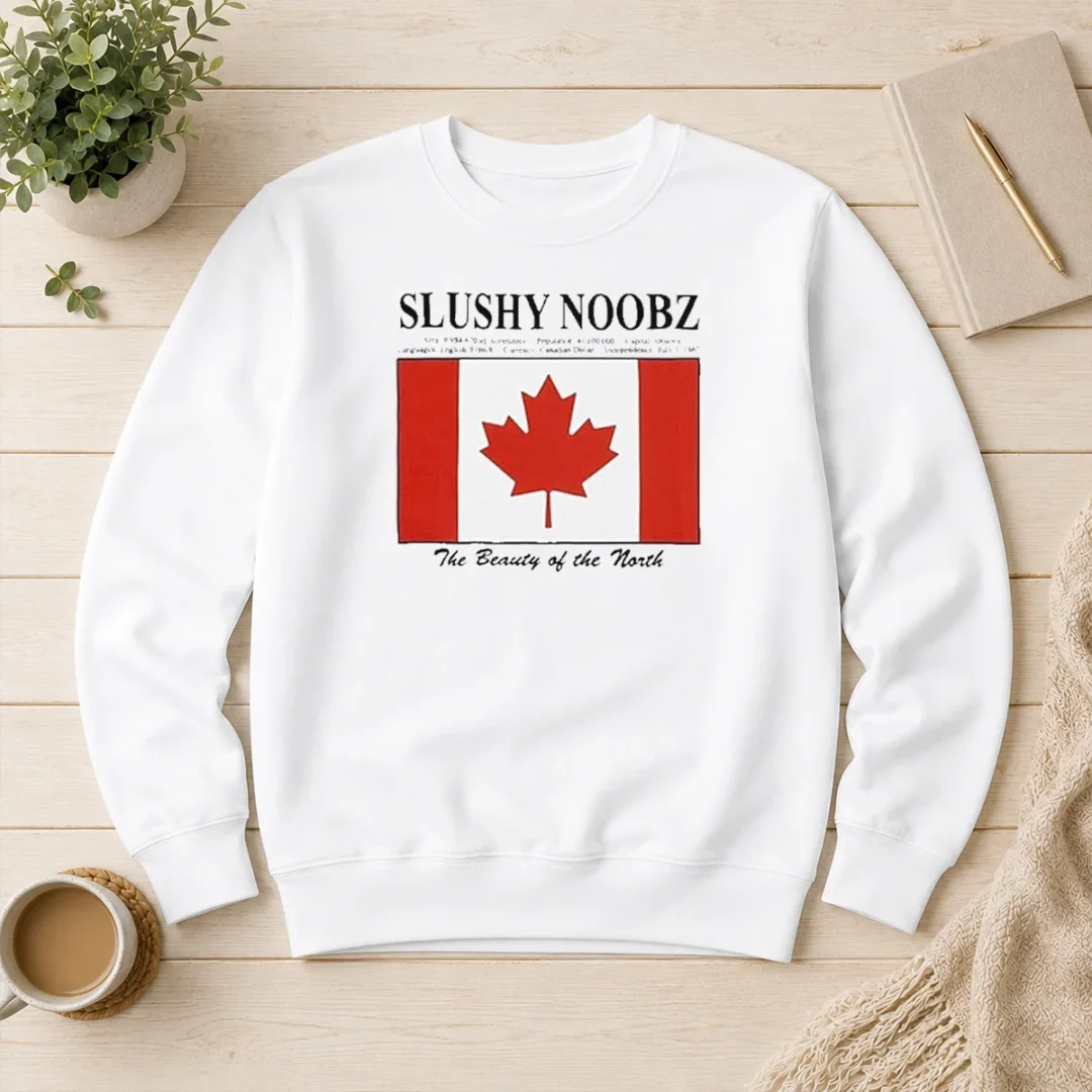 nice-slushynoobz-canada-facts-creator-fan-the-beauty-of-the-north-sweater Nice Slushynoobz Canada Facts Creator Fan The Beauty Of The North Sweater