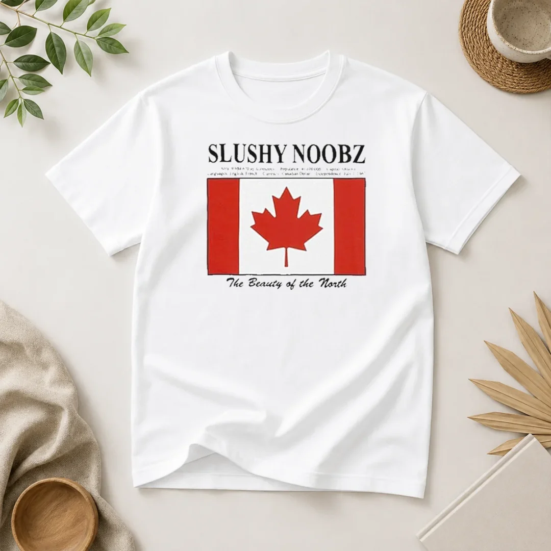 nice-slushynoobz-canada-facts-creator-fan-the-beauty-of-the-north-t-shirt Nice Slushynoobz Canada Facts Creator Fan The Beauty Of The North