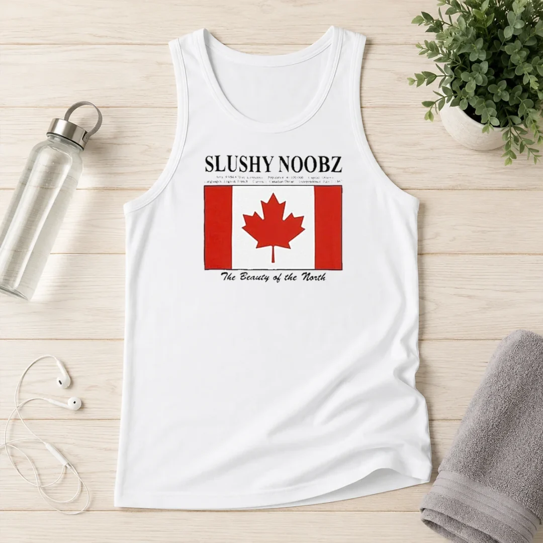 nice-slushynoobz-canada-facts-creator-fan-the-beauty-of-the-north-tank-top Nice Slushynoobz Canada Facts Creator Fan The Beauty Of The North Tank Top