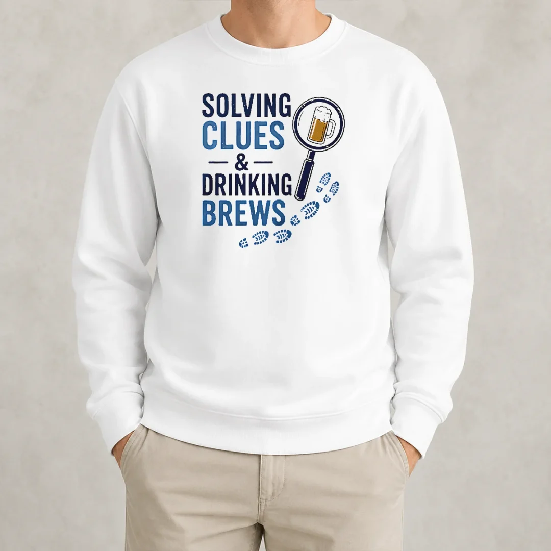 nice-solving-clues-and-drinking-brews-detective-sweater Nice Solving Clues And Drinking Brews Detective Sweater