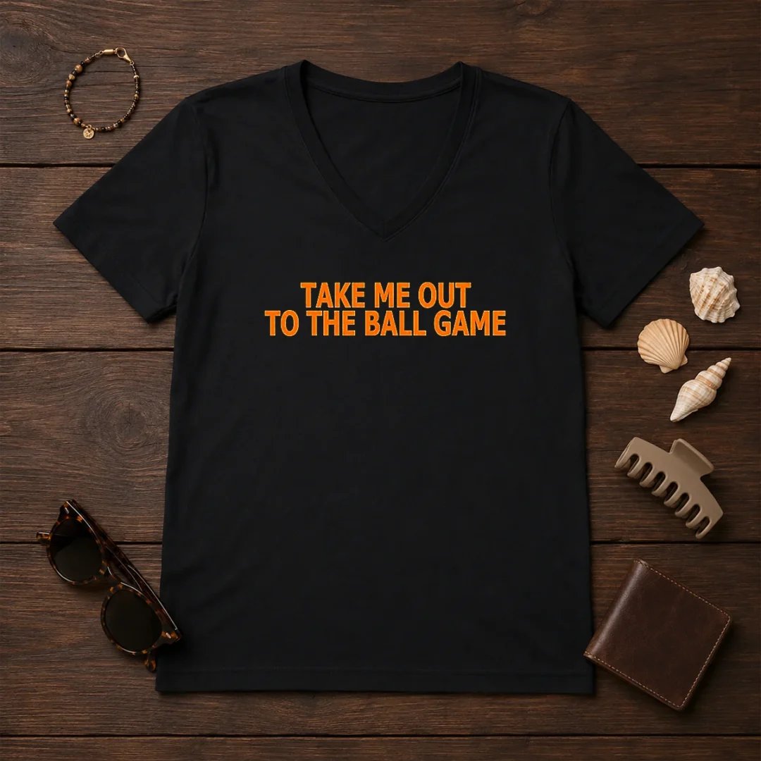 nice-take-me-out-to-the-ball-game-baseball-stadium-v-neck-shirt Nice Take Me Out To The Ball Game Baseball Stadium V-Neck Shirt