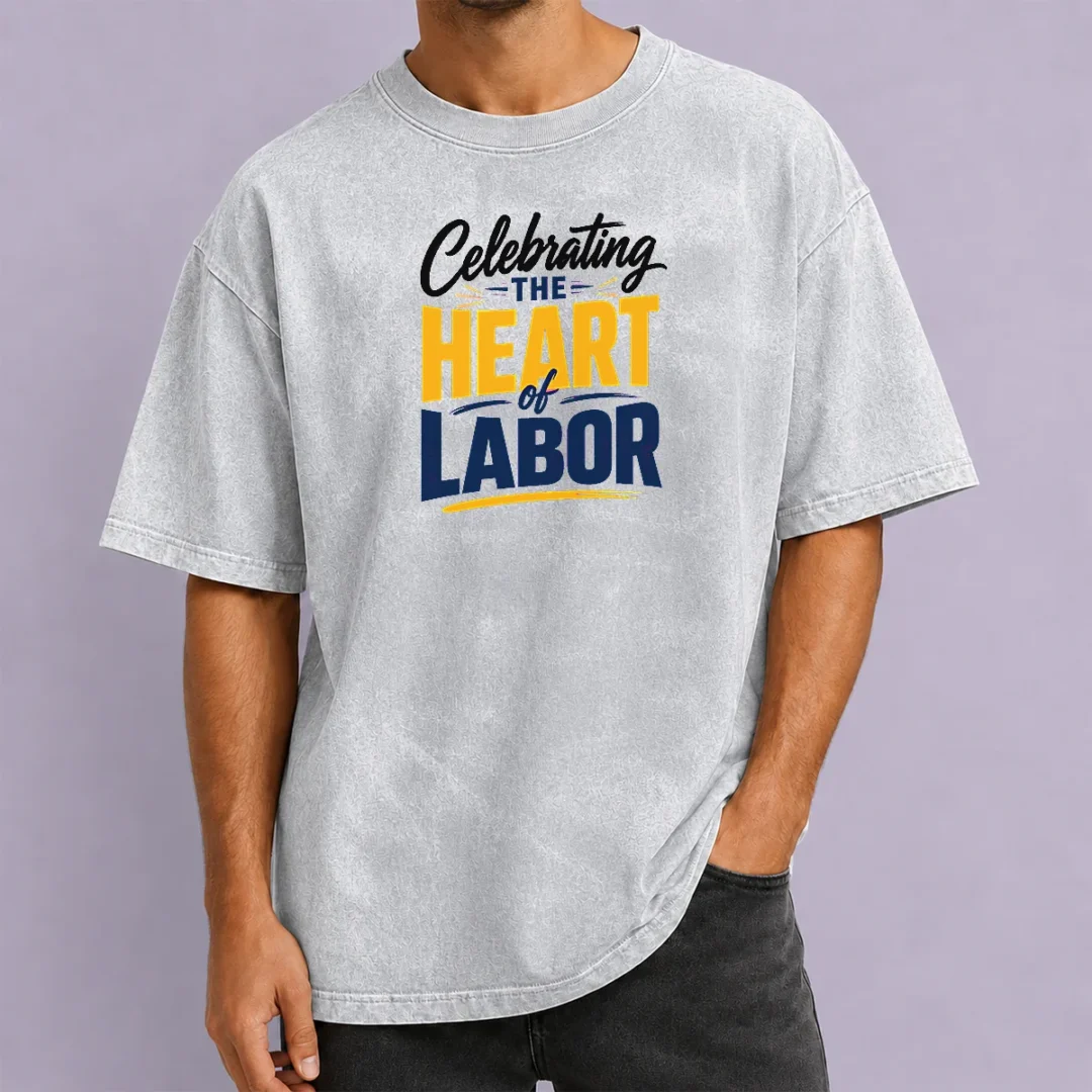 nice-top-labour-day-celebrating-the-heart-of-labor-minimalistypogra-washed-t-shirt Nice Top Labour Day Celebrating The Heart Of Labor Minimalistypogra printed on a soft washed t shirt in light color