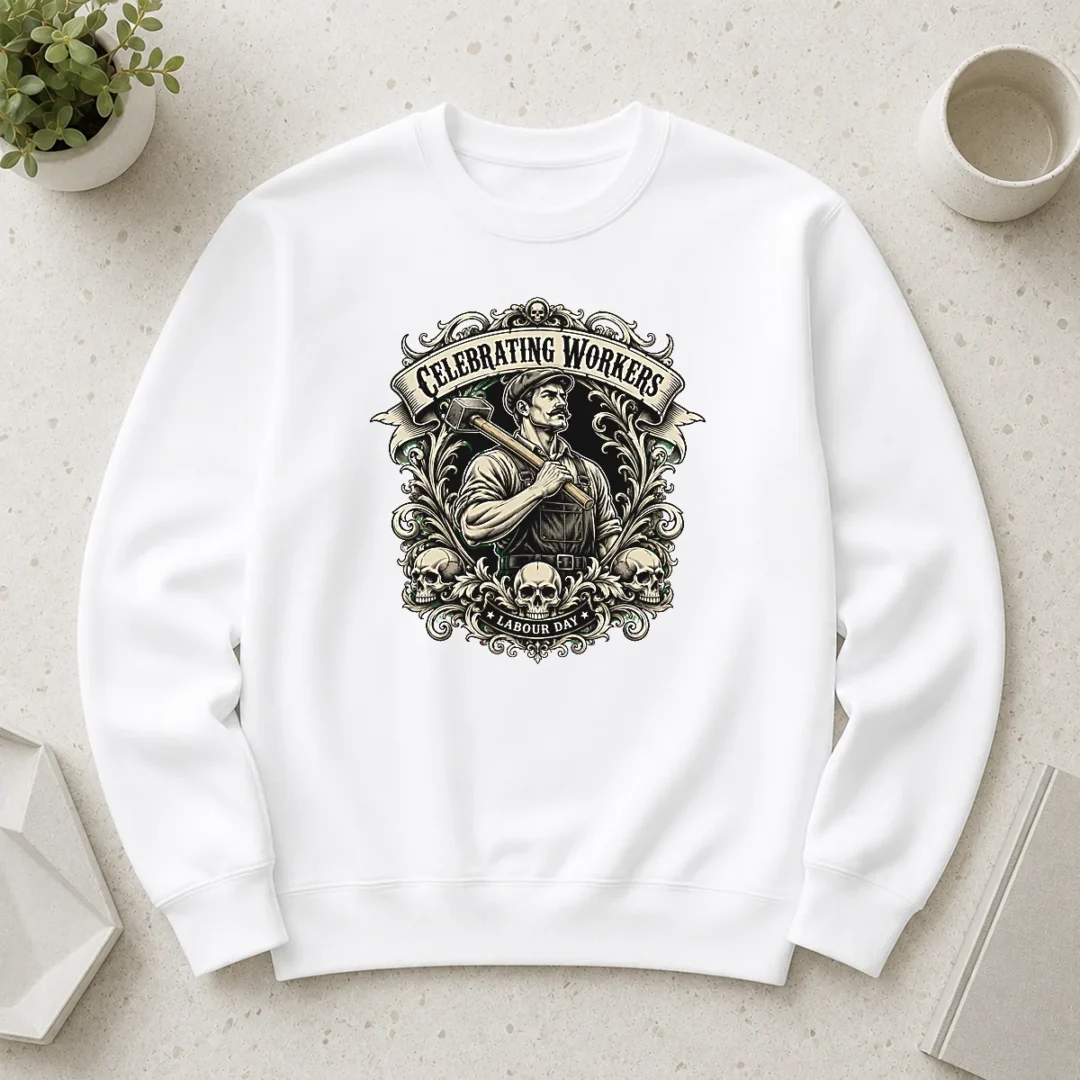 nice-top-labour-day-celebration-workers-gothic-tattoo-sweater Nice Top Labour Day Celebration Workers Gothic Tattoo Sweater