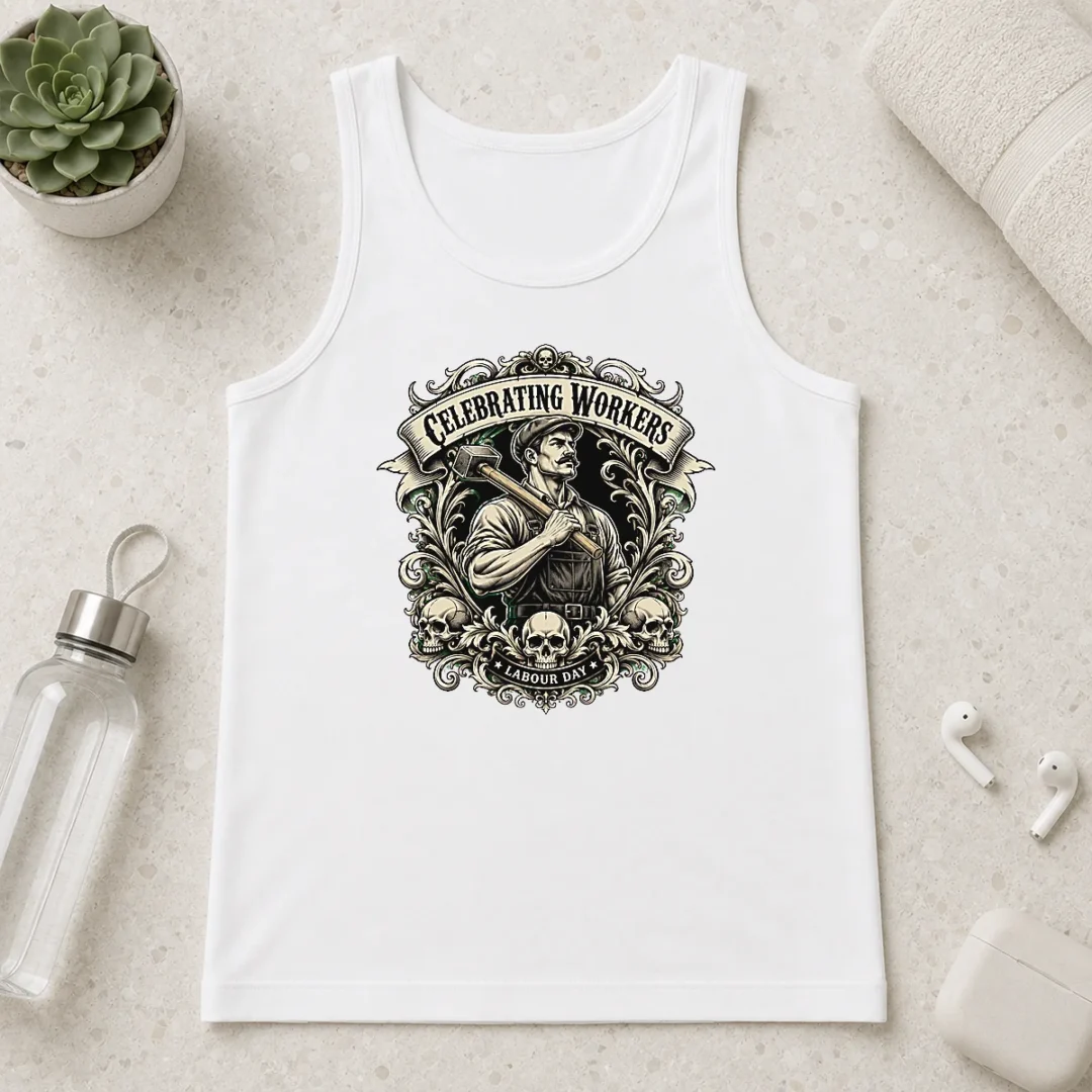 nice-top-labour-day-celebration-workers-gothic-tattoo-tank-top Nice Top Labour Day Celebration Workers Gothic Tattoo Tank Top