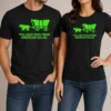 Nice Top You Have Died From American Slad Pixel t shirt showing front print on a classic crew neck tee