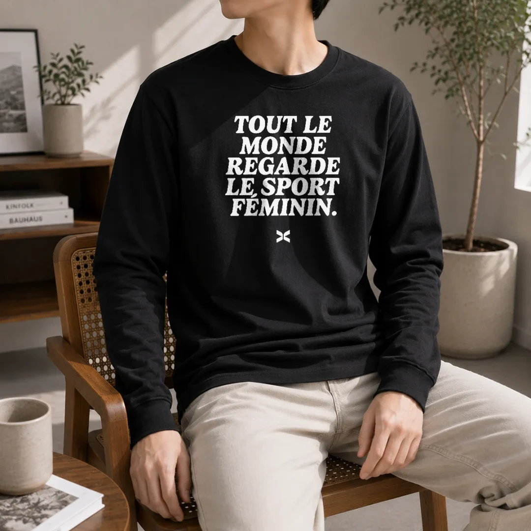 nice-tout-le-monde-regarde-le-sport-f-minin-long-sleeve-shirt Nice Tout Le Monde Regarde Le Sport FéMinin Long Sleeve Shirt