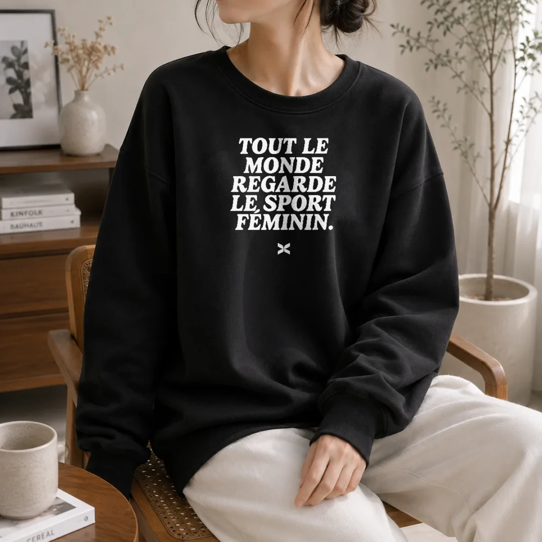 nice-tout-le-monde-regarde-le-sport-f-minin-sweater Nice Tout Le Monde Regarde Le Sport FéMinin Sweater