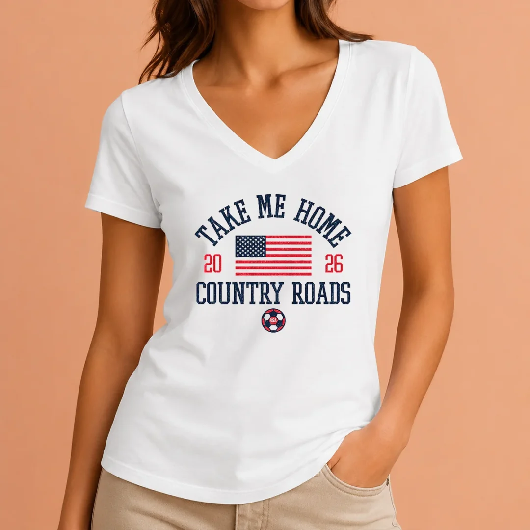 nice-usa-take-me-home-country-roads-2026-v-neck-shirt Nice USA Take Me Home Country Roads 2026 V-Neck Shirt