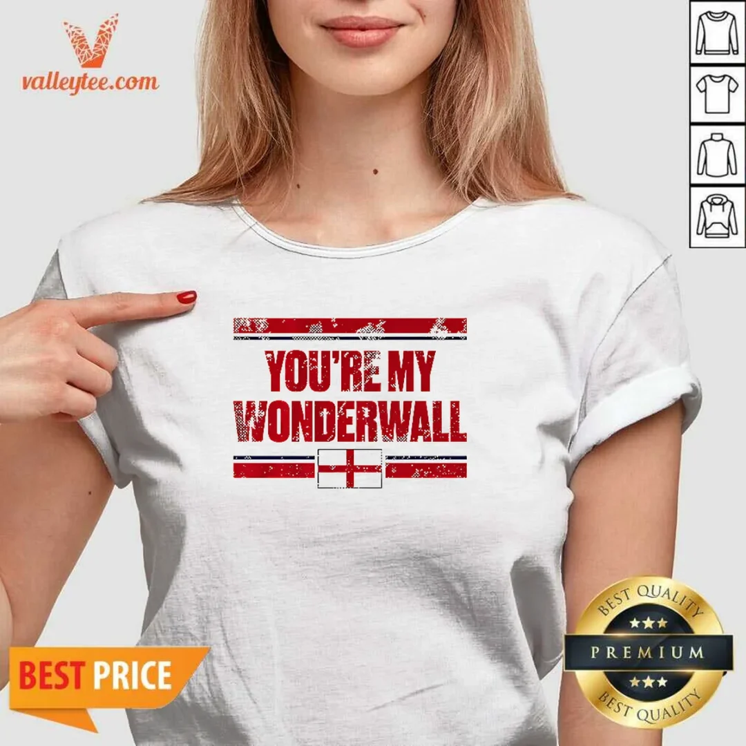 nice-you-re-my-wonderwall-england-flag-oasis-v-neck-shirt Nice You'Re My Wonderwall England Flag Oasis V-Neck Shirt