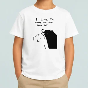Premium I Love You More And More Each Day Kids T-Shirt