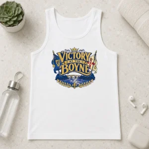 Nice Funny Victory At The Boyne Historical Pride Vector Tank Top