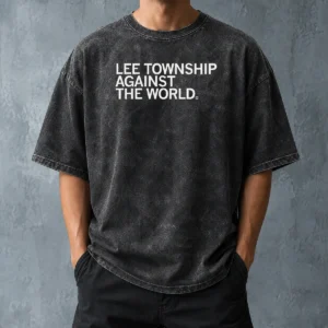 Hot Premium Lee Township Against The World Washed T-Shirt