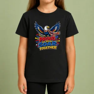 Funny Proud To Soar Together Pop Art Kids T-Shirt