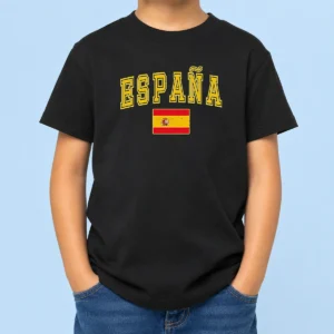 Pretty Espana Spain Flag Kids T-Shirt